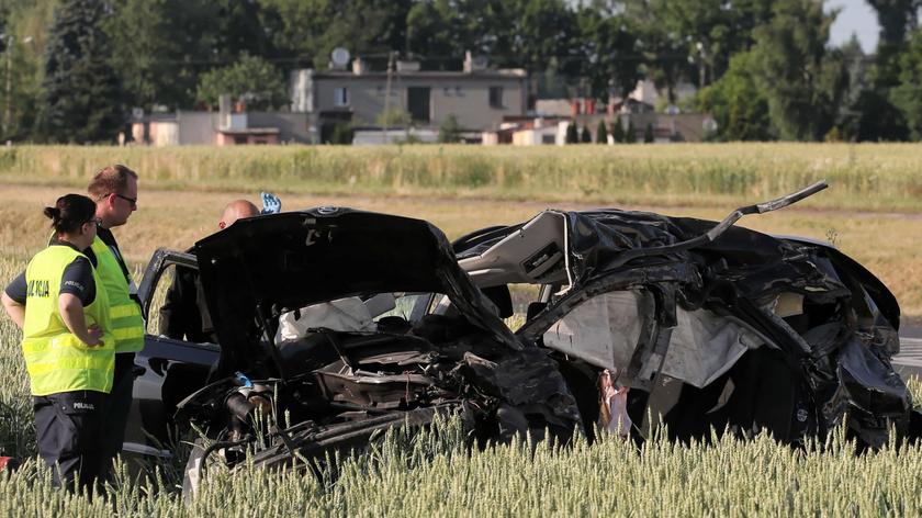 29.06.2021 | Tragiczny wypadek pod Sochaczewem. Zginęło pięć osób