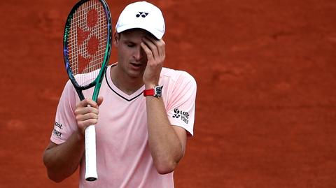 30.05.2022 | Roland Garros 2022. Hubert Hurkacz przegrał w czwartej rundzie turnieju