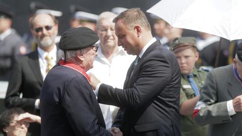 30.07.2019 | Prezydent odznaczył powstańców warszawskich