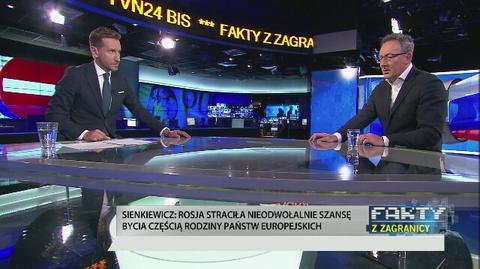 30.08.2016 | Sankcje wobec Rosji zostaną zniesione? Sienkiewicz: tak czy inaczej, Rosja straciła 