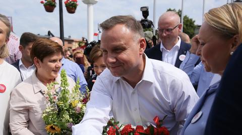 Andrzej Duda przyspiesza kampanię w ostatnim dniu przed ciszą wyborczą