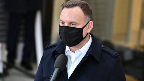 Andrzej Duda zakażony SARS-CoV-2. "Przebywa w izolacji"