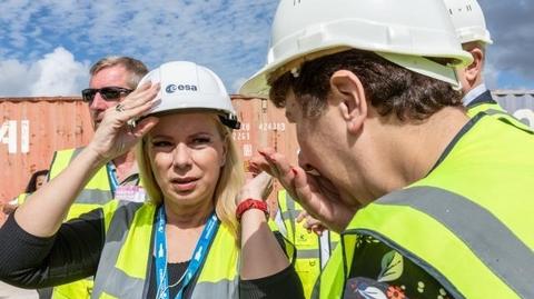 Bieńkowska obserwowała start rakiety Ariane. "To sukces wspólnej Europy"