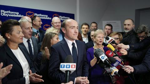 Borys Budka nowym szefem PO. Miażdżąca przewaga w wyborach