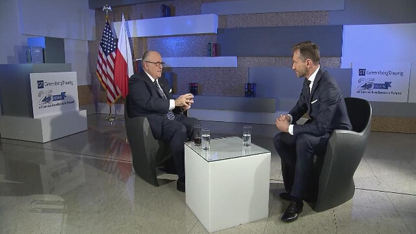 Cała rozmowa z Rudym Giulianim w „Faktach z Zagranicy”