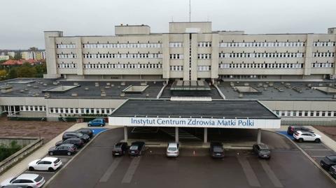 Protest przed Centrum Zdrowia Matki Polki w Łodzi. Jest reakcja szpitala