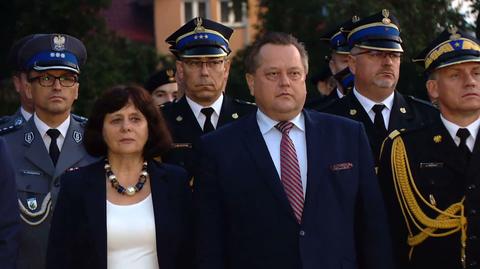 Policjanci przebrani za SOP przed domem Zielińskiego. Trwa kontrola
