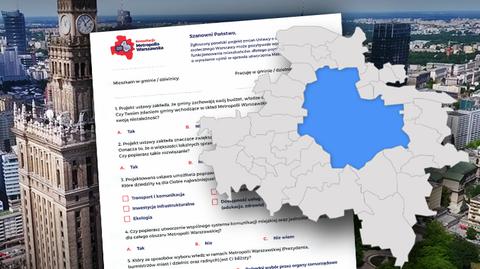 29.03.2017 | PiS pyta mieszkańców o wielką Warszawę. Opozycja mówi o manipulacji