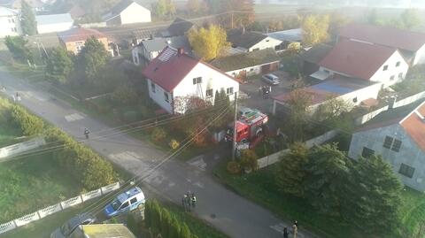 Pożar w miejscowości Nieskurzów Stary. Zginęła 4-osobowa rodzina