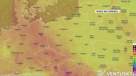 Prognozowana temperatura powietrza w najbliższych dniach