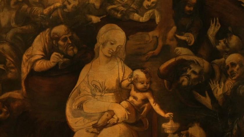 28.03.2017 | "Pokłon Trzech Króli" odzyskał blask. Konserwacja obrazu Leonarda da Vinci zajęła sześć lat