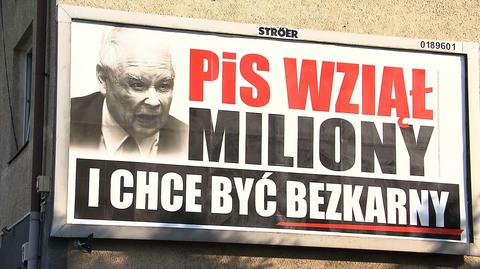 17.08.2018 | "PiS wziął miliony i chce być bezkarny". Jarosław Kaczyński "twarzą" kampanii PO