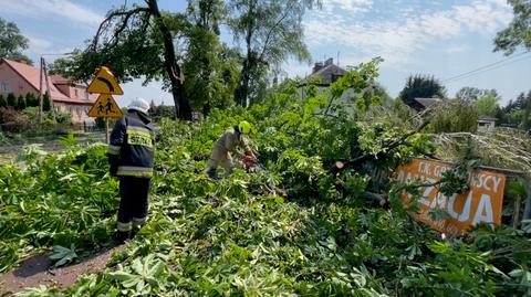 01.07.2022 | Liczne szkody po gwałtownych burzach, które przeszły nad Polską