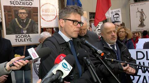 28.03.2022 | Sędzia Igor Tuleya znów nie został dopuszczony do orzekania. "Będziemy walczyli dalej"