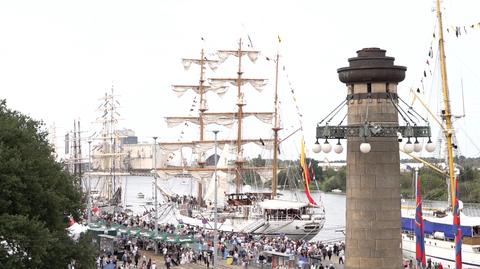 Do Szczecina w regatach The Tall Ships Races przypłynęło półtora tysiąca żeglarzy z całego świata