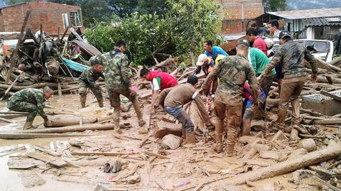 02.04.2017 | Tragedia w Kolumbii. Lawina błotna zabiła ponad 250 osób