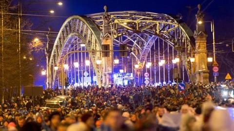 18.01.2015 | Spektakularnie i z rozmachem. Tak Wrocław zaczął rok 2016 jako Europejska Stolica Kultury