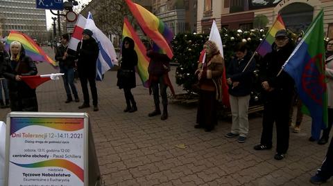 Dni Tolerancji w Łodzi, manifestacja solidarności z migrantami w Gdańsku