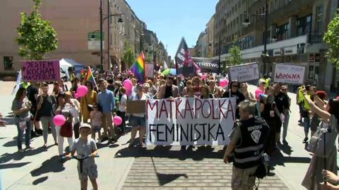 Marsz matek-feministek w Łodzi. Kobiety domagają się egzekwowania praw