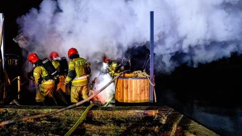 Walczą o odbudowanie sauny. "Kilka lat marzeń spłonęło w chwilę"