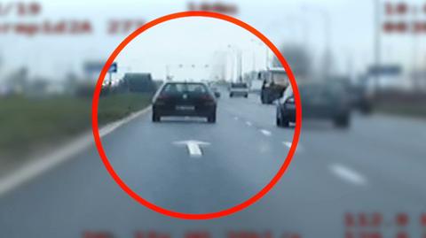 Policyjny pościg ulicami Poznania. Kierowca jechał z prędkością 162 km/h