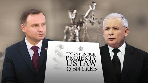 23.09.2017 | "Fakty" nieoficjalnie: propozycje prezesa PiS mają zostać uwzględnione w projektach prezydenta