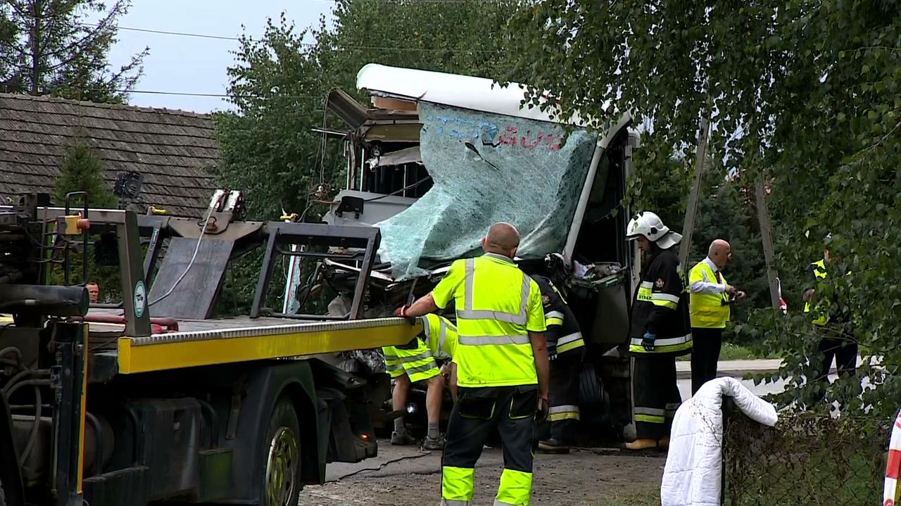 Winiarsko Wypadek Autobusu Z Uczniami