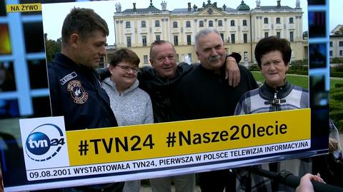 "Wiadomości rzetelne przede wszystkim". Urodzinowa ramka TVN24 stanęła w Białymstoku