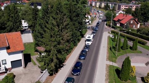 Jedyna droga prowadząca do Krynicy Morskiej jest w przebudowie od dwóch lat 