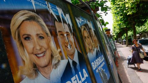 Francuzi głosują w pierwszej turze wyborów do parlamentu. Jest rekordowa frekwencja