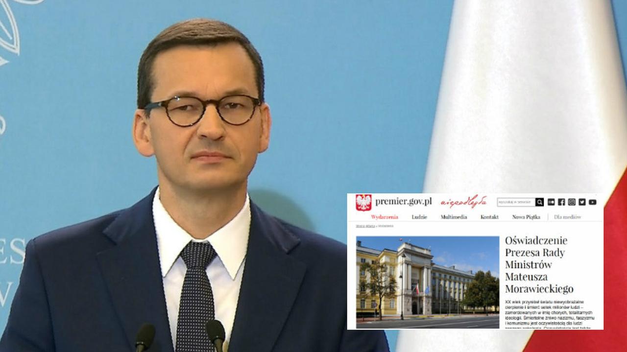 Oświadczenie Premiera Mateusza Morawieckiego Na Temat Wypowiedzi Putina