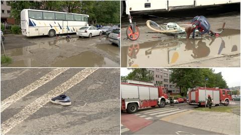 18.05.2018 | Jechała prawidłowo, wciągnęło ją pod autobus. Kobieta nie żyje, dziecko jest w stanie ciężkim