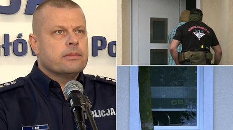 16.05.2018 | "Weszli z hukiem". Były szef policji zatrzymany przez CBA