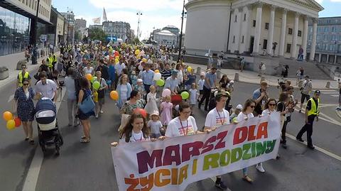 11.06.2017 | Marsze Życia i Rodziny. "Rodzina jest fundamentem naszej cywilizacji"