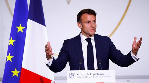 Emmanuel Macron: nie będzie szybkiego i prostego rozwiązania w sprawie wojny w Ukrainie