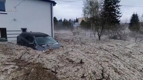 Pawłosiów wciąż usuwa skutki nagłej powodzi