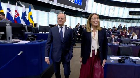 Donald Tusk wygłosił przemówienie w europarlamencie. "Unia Europejska musi stać się synonimem siły"