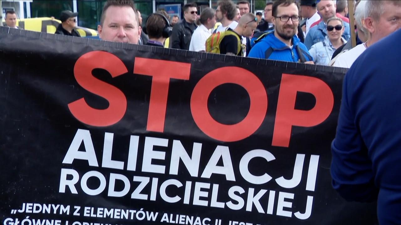 Ojcowie po rozwodzie protestują