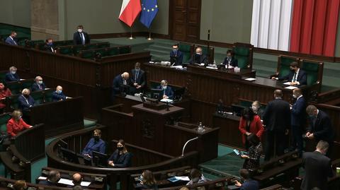 Stan gry przed głosowaniem w Sejmie