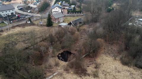 W Bolesławiu znów zapadła się ziemia. Eksperci alarmują: trzeba natychmiast podjąć działania