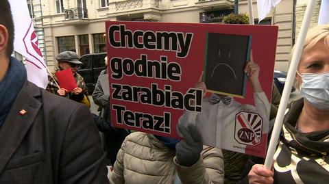 14.10.2021 | Dzień Edukacji Narodowej w cieniu protestów. Minister zapowiada zmiany, nauczyciele odpowiadają