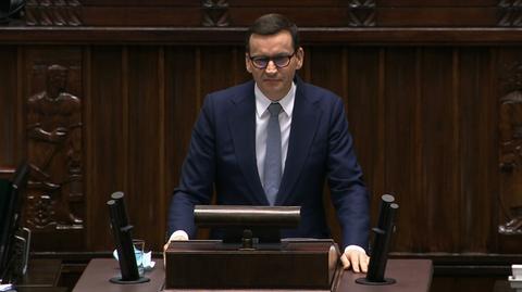 Premier Morawiecki: nie ma czegoś takiego jak polexit. "To, że premier kłamie, to wiemy"