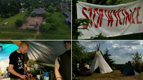Protestują przeciwko wycince drzew. Założyli obóz, do którego zjeżdżają aktywiści z całej Polski