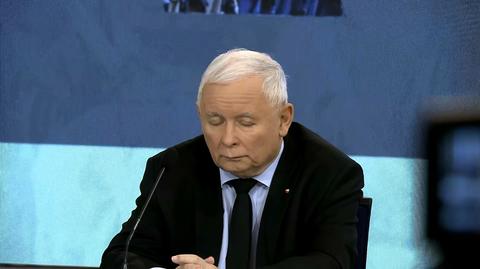Jarosław Kaczyński spał podczas konferencji? Opozycja domaga się informacji o stanie zdrowia prezesa PiS