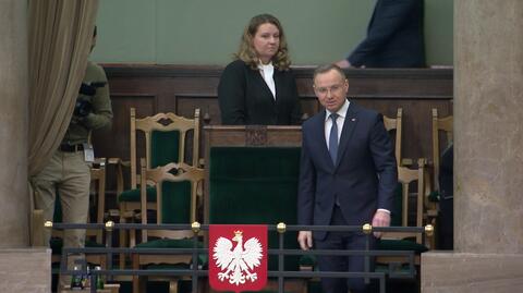 Prezydent przestrzegał przed łamaniem konstytucji. "To pełna hipokryzja"