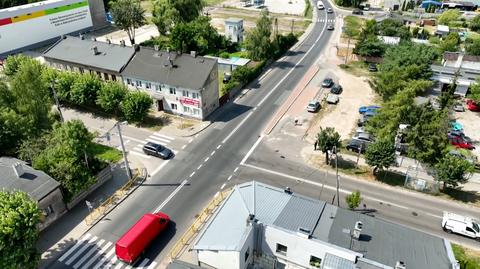 Niebezpieczne skrzyżowanie w Aleksandrowie Łódzkim. Mieszkańcy chcą sygnalizacji, GDDKiA planuje doświetlenie przejścia