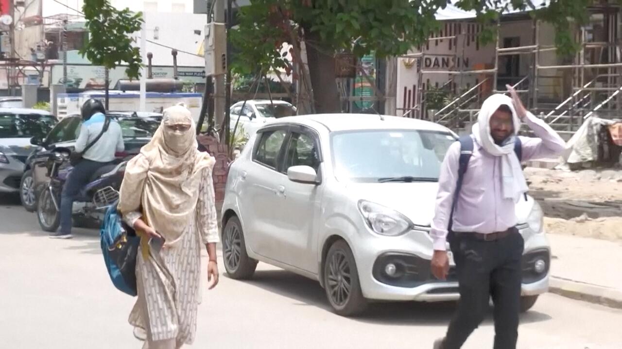 "Jest tak gorąco, jakbyśmy stali na pustyni. Nie możemy tego znieść"