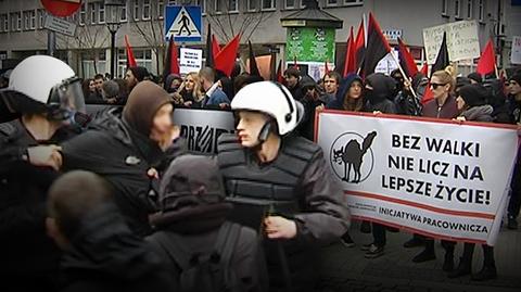 10.04.2017 | Zatrzymani po demonstracji w Poznaniu. Policja: groteskowe gesty nic nie zmienią, będą zarzuty