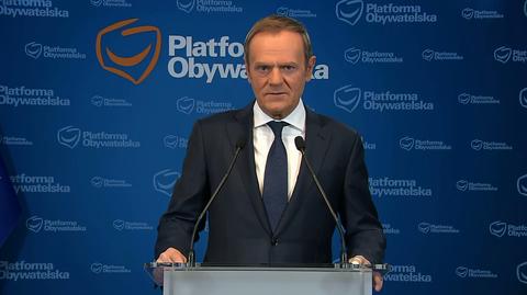 Donald Tusk o słowach premiera w sprawie Pegasusa: ponury żart