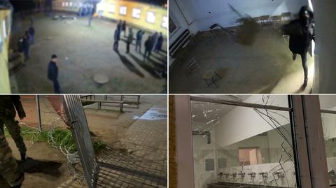 26.11.2021 | Interwencja w ośrodku dla cudzoziemców w Wędrzynie. Policja opublikowała nagranie
